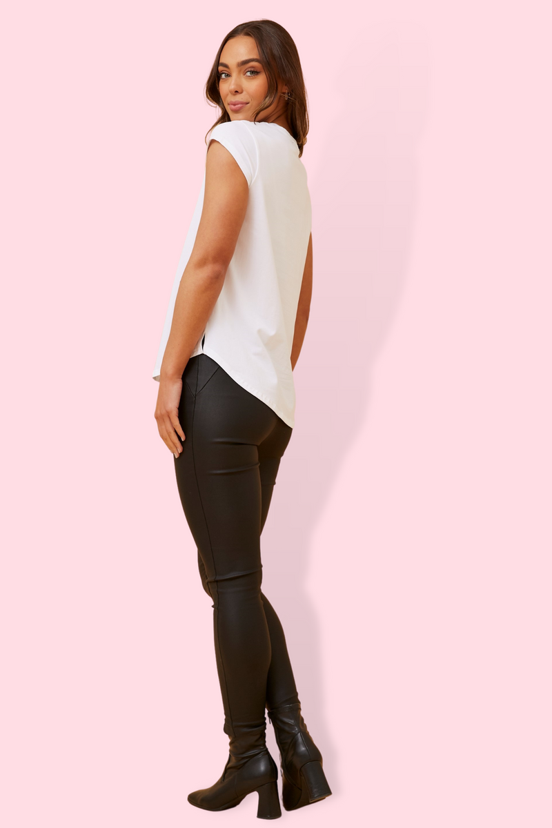 Coco Jadore Graphic Tee - White