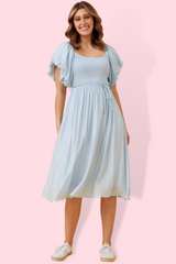 Verity Whimsy Dress - Baby Blue