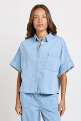 Dawn Denim Shirt - Medium Wash