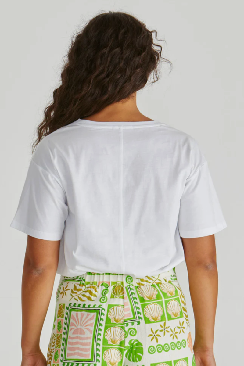 SASS Cynthia Tee - Seashell Stripe