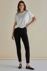 Gwen Ponte Legging - Black
