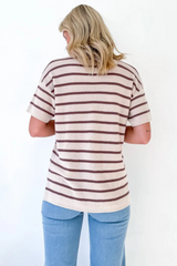 Sav Knit - Caramel/Choc