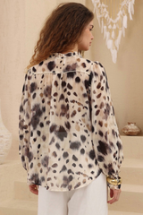 Abby shirt - animal print