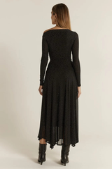 Sora Studded Dress - Black