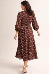 Scottie spot dress