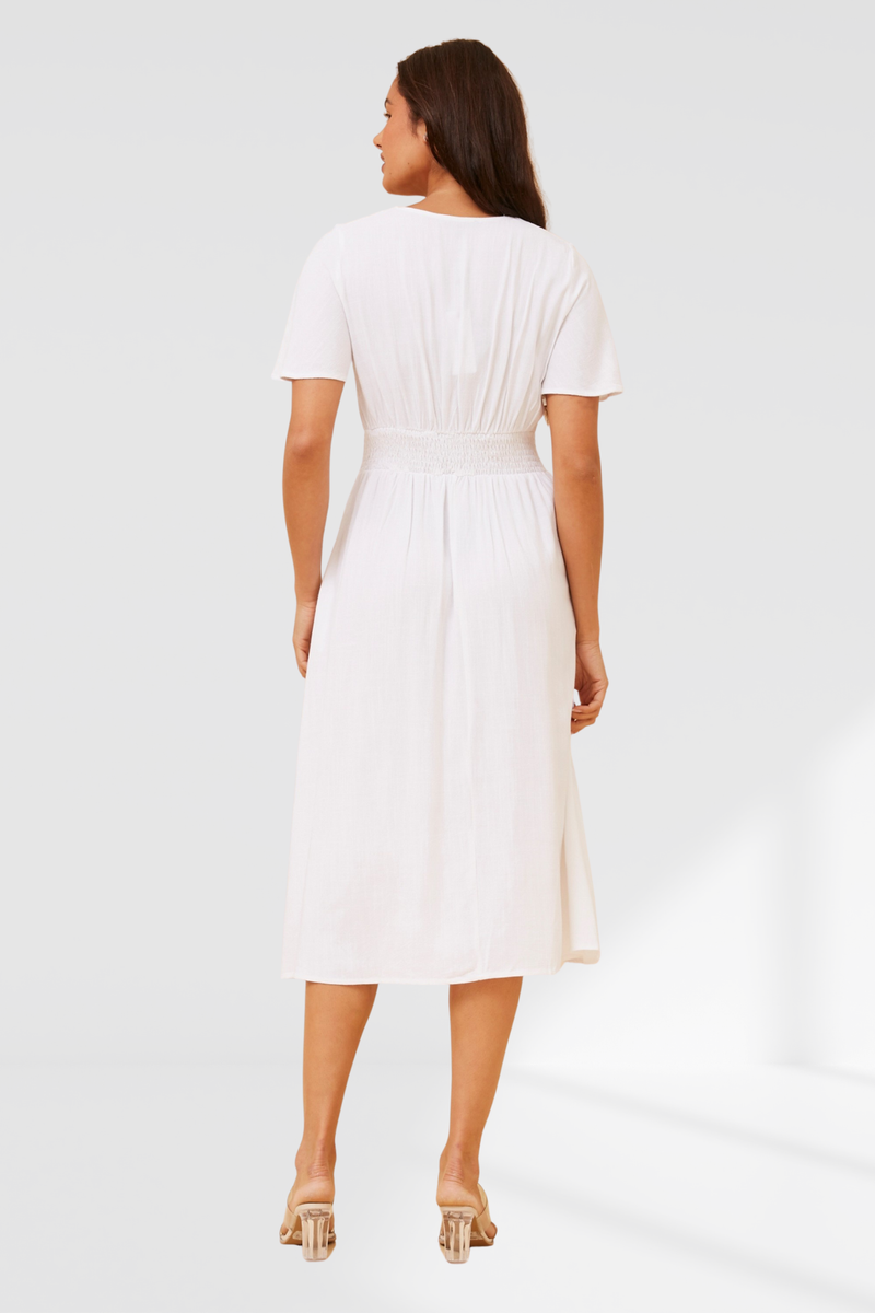 Renee dress - White