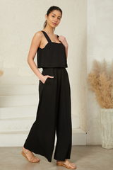 Carla jumpsuit - black