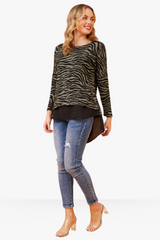 Silvia top - green