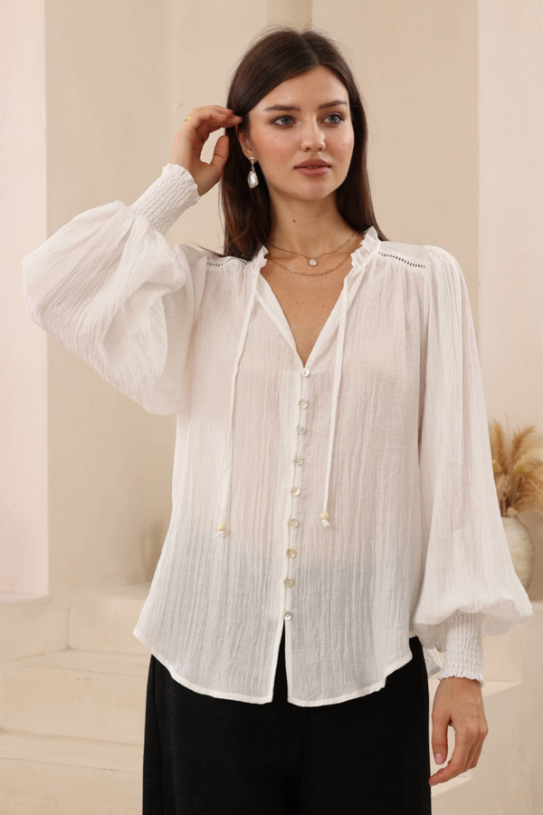 Christina shirt - White