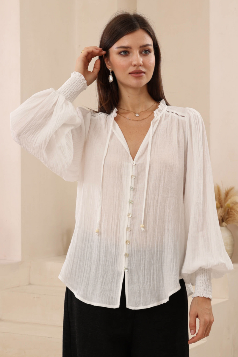 Christina shirt - White