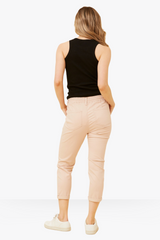 Siena Front Tie Jogger - Nougat