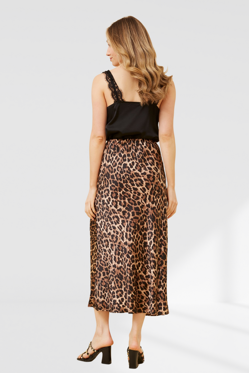 Lila Skirt - Leopard