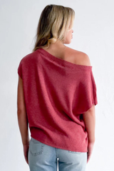 Lennon knit - rosewood