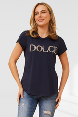 Dolce tee - Navy