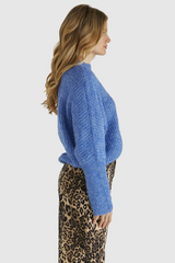 Romee Knit - Blue Marle | SASS