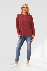 Millie top -Red
