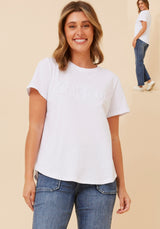 Amelia Tee - white