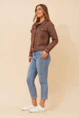 Marjorie jacket - chocolate