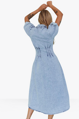 Solene denim dress