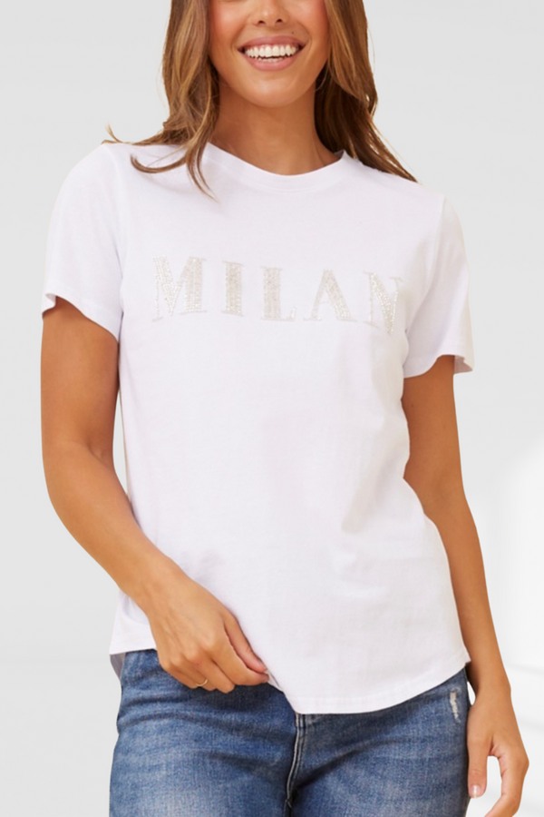 Milan Tee - White