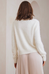 Ash Fluffy Knit - cream