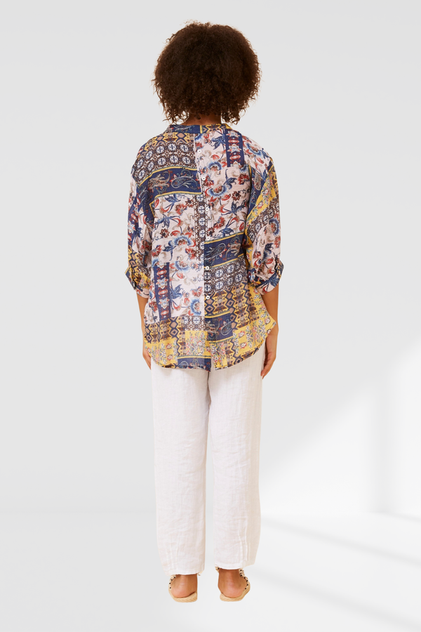 Rachael Shirt - Patchwork