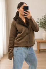 Milla coat- reversable