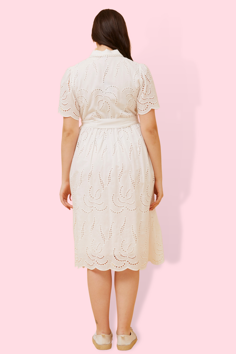 Avril Lace Trim Dress