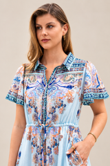 Reiss Midi Dress - Blue