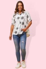 Dandelion Monochrome Top