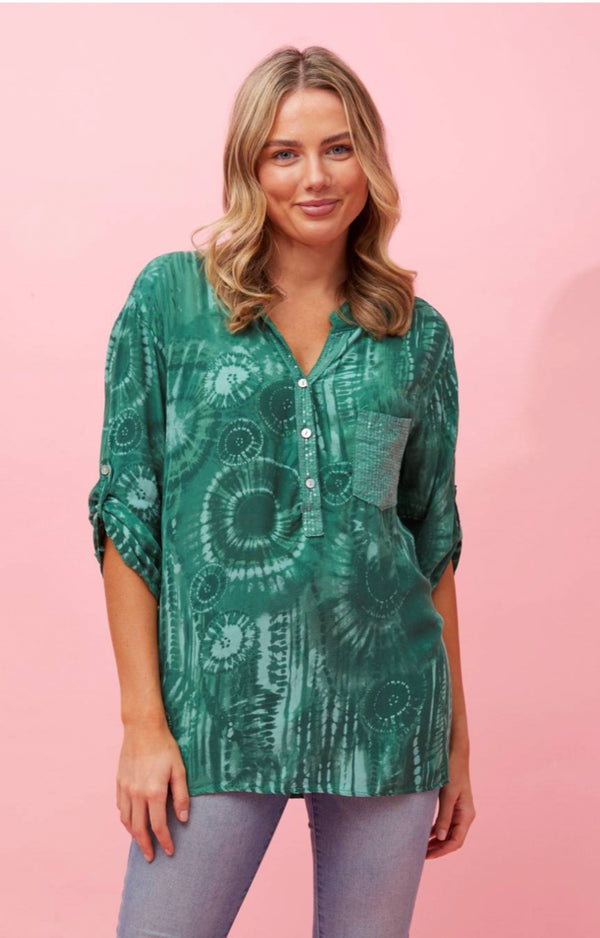 Libby sequin detailed shirt