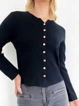Ivy knit - Black