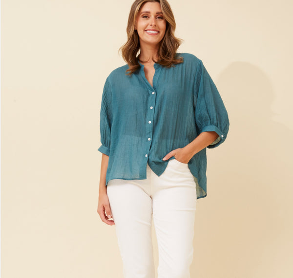 Rachael Shirt - Emerald