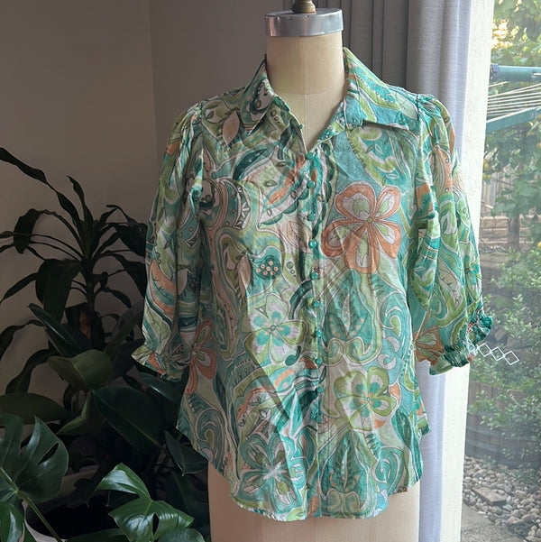 Dani shirt Green multi