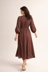 Scottie spot dress