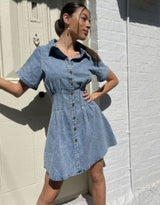 Zara Dress - Light Denim