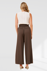 Maria Paperbag Pants - Tabacco