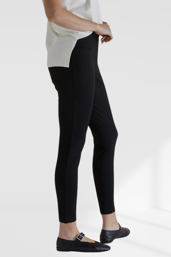 Gwen Ponte Legging - Black