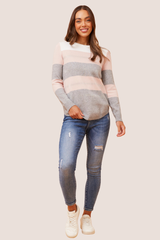 Laila knit- Multi pink