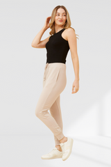 Mae track pants - stone