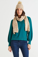 Charlotte Knit Jumper - classic teal