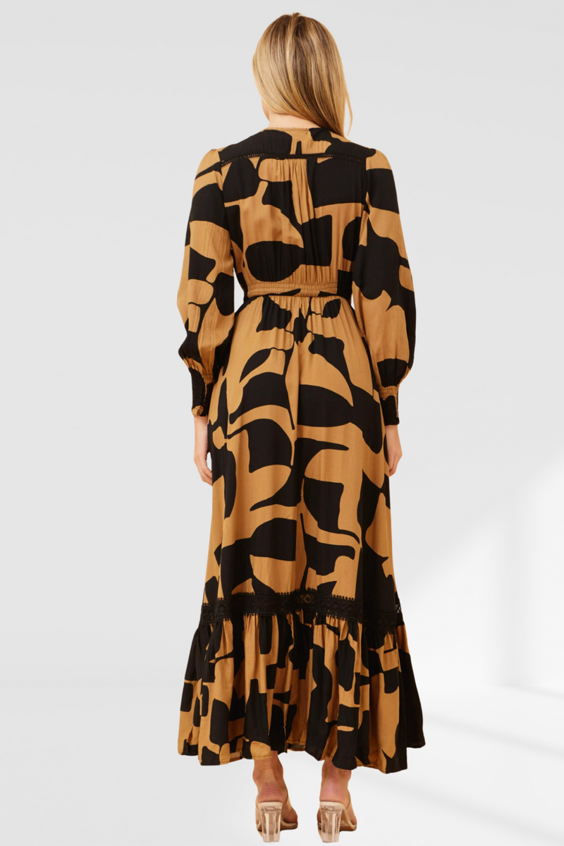 Maya dress - toffee