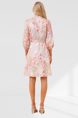Jasabelle Dress - Pink Multi