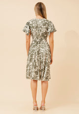 Eliana dress - khaki