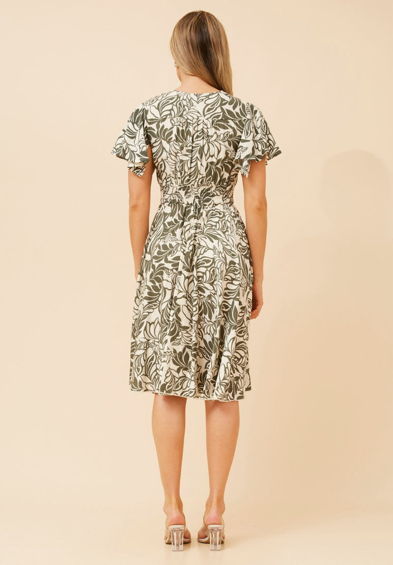 Eliana dress - khaki