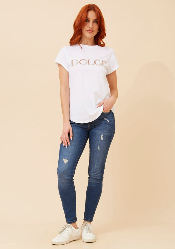 Dolce Tee - White