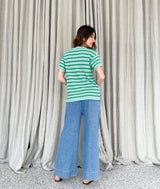 Sav knit - green stripe