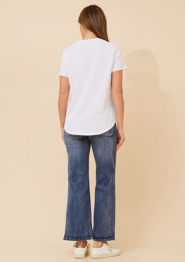 Amelia Tee - white