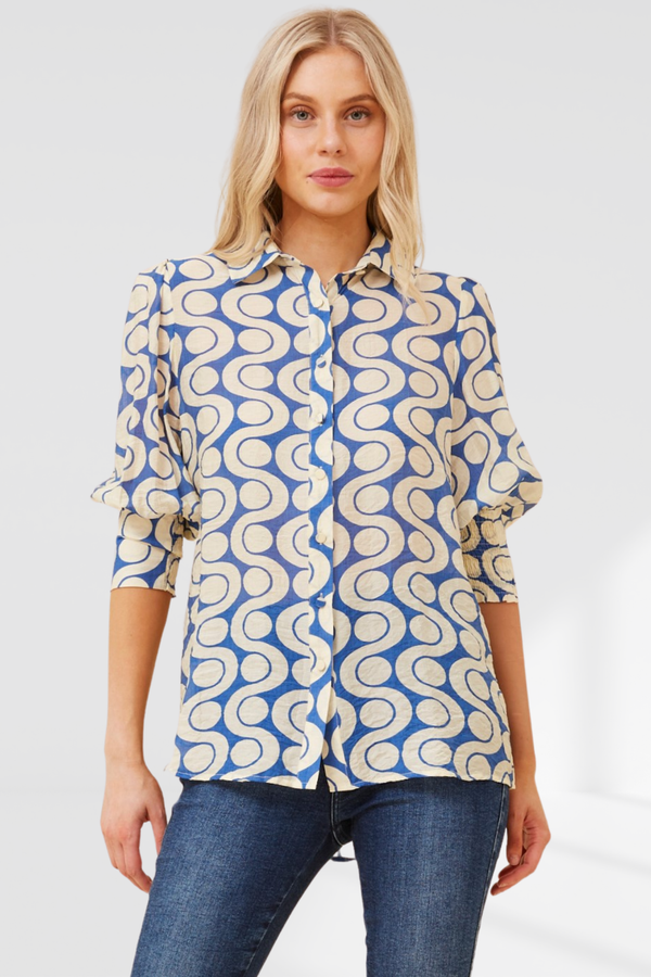 Gina Shirt - Blue