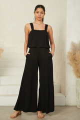 Carla jumpsuit - black